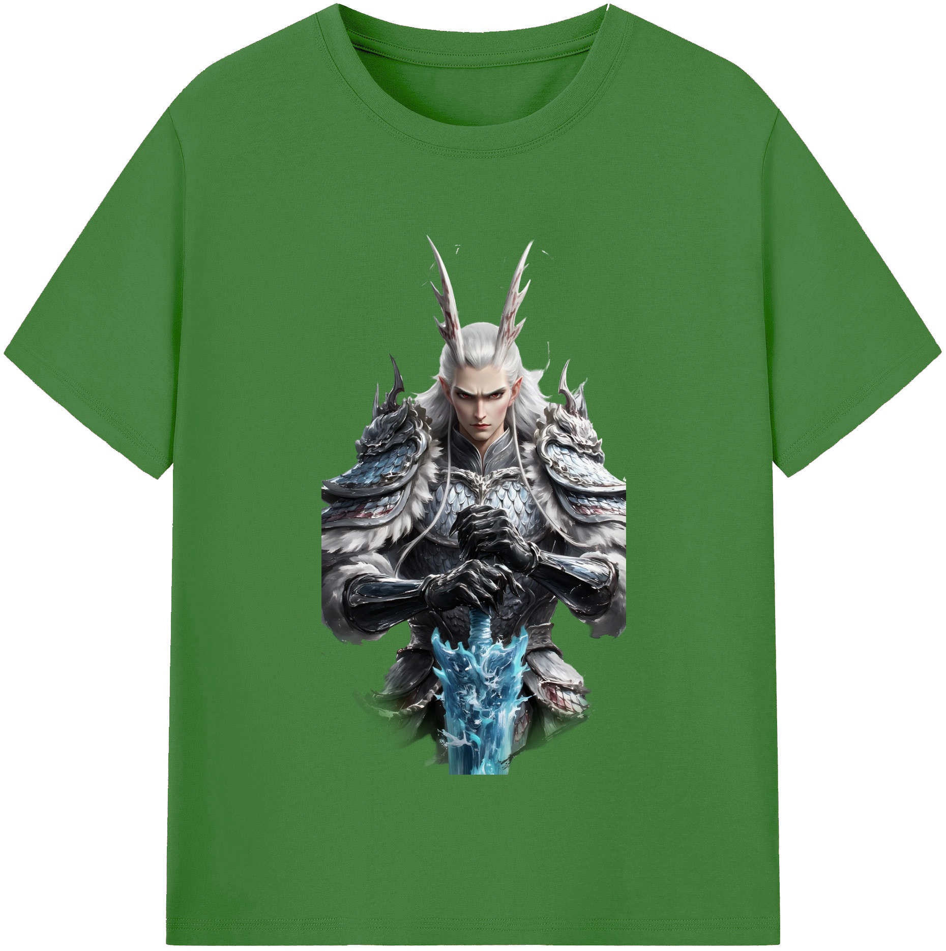 （画像用） Ne Zha 2 ナタ 魔童の大暴れ レディースカジュアルプリントTシャツ（綿100％）